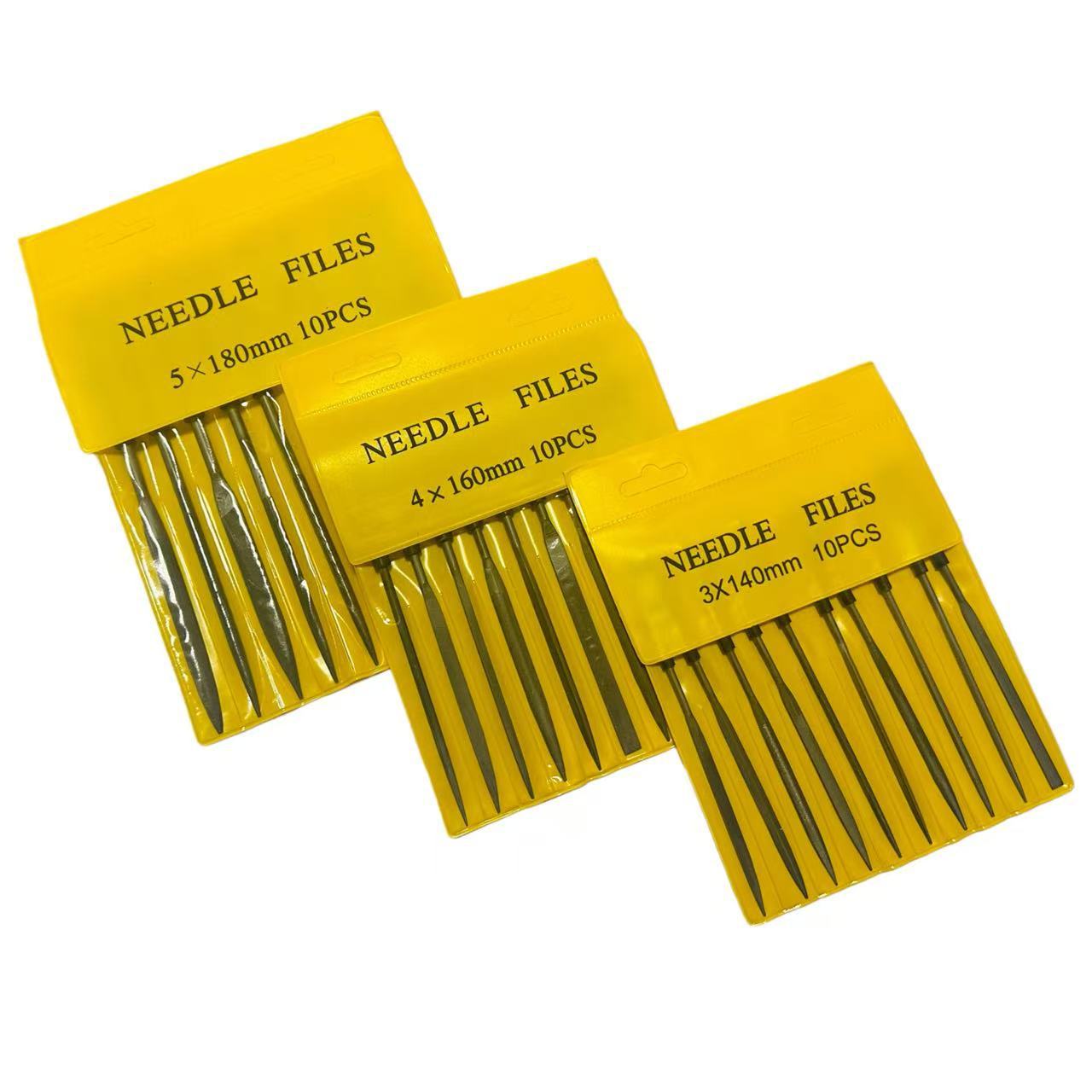 跨境高硬度打磨工具什锦锉刀 实体厂家中性包装十支五支锉刀套装