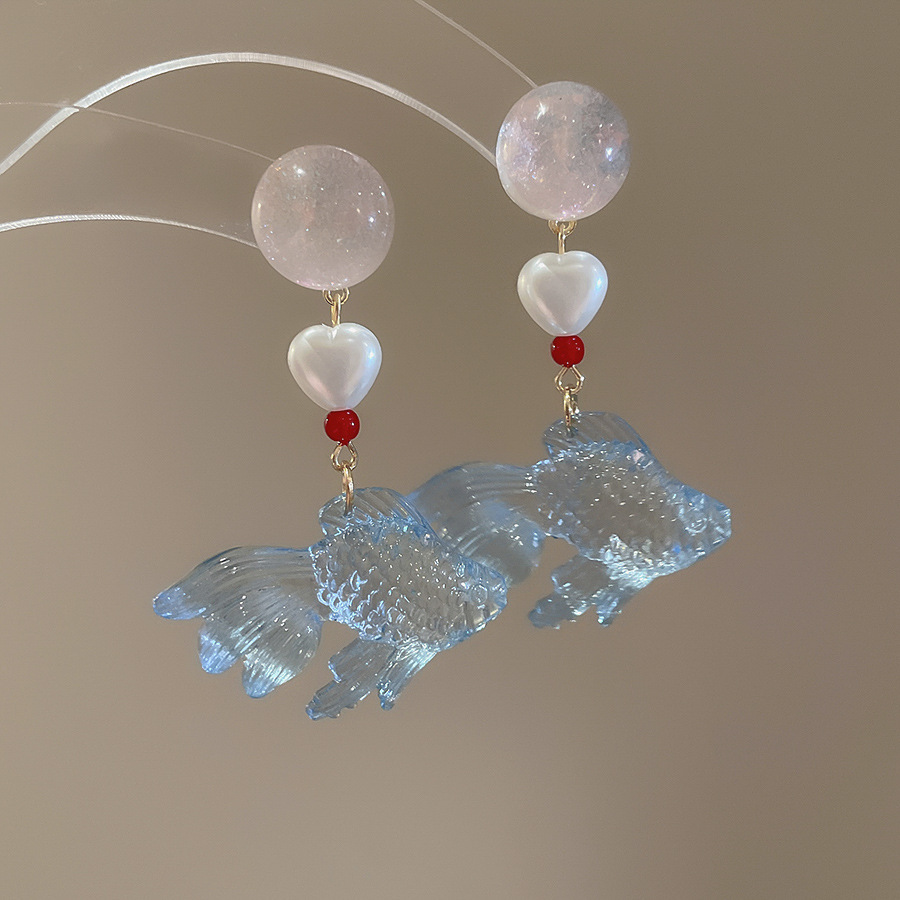 Pendientes de flores de color dopamina Pendientes dulces y frescos de primavera y verano Pendientes pequeños y elegantes de alta gama para mujer