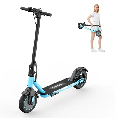 Electric Scooter Foldable Qatlanan elektrik skuterlər - blue