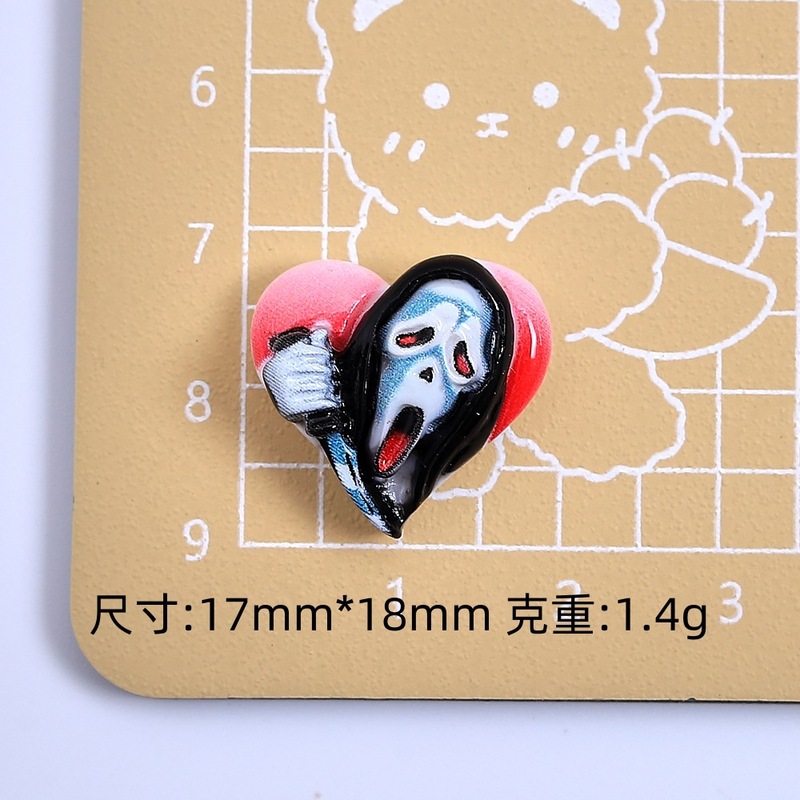 漫画ハロウィンかわいいクリエイティブ手作り diy クリーム接着剤樹脂小物アクセサリーホール靴バックルジュエリー材料パッケージ|undefined