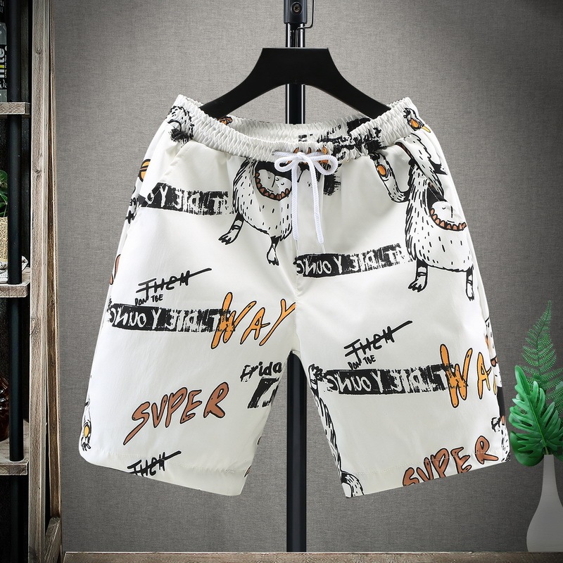 2024 Explosions Printed Shorts Men's Fishing Pants Casual Shorts Beach Pants Slim-fit Large Pants Summer New 2024 Explosions Printed Shorts Men's Fishing Pants Casual Shorts Beach Pants Slim-fit Large Pants Summer New