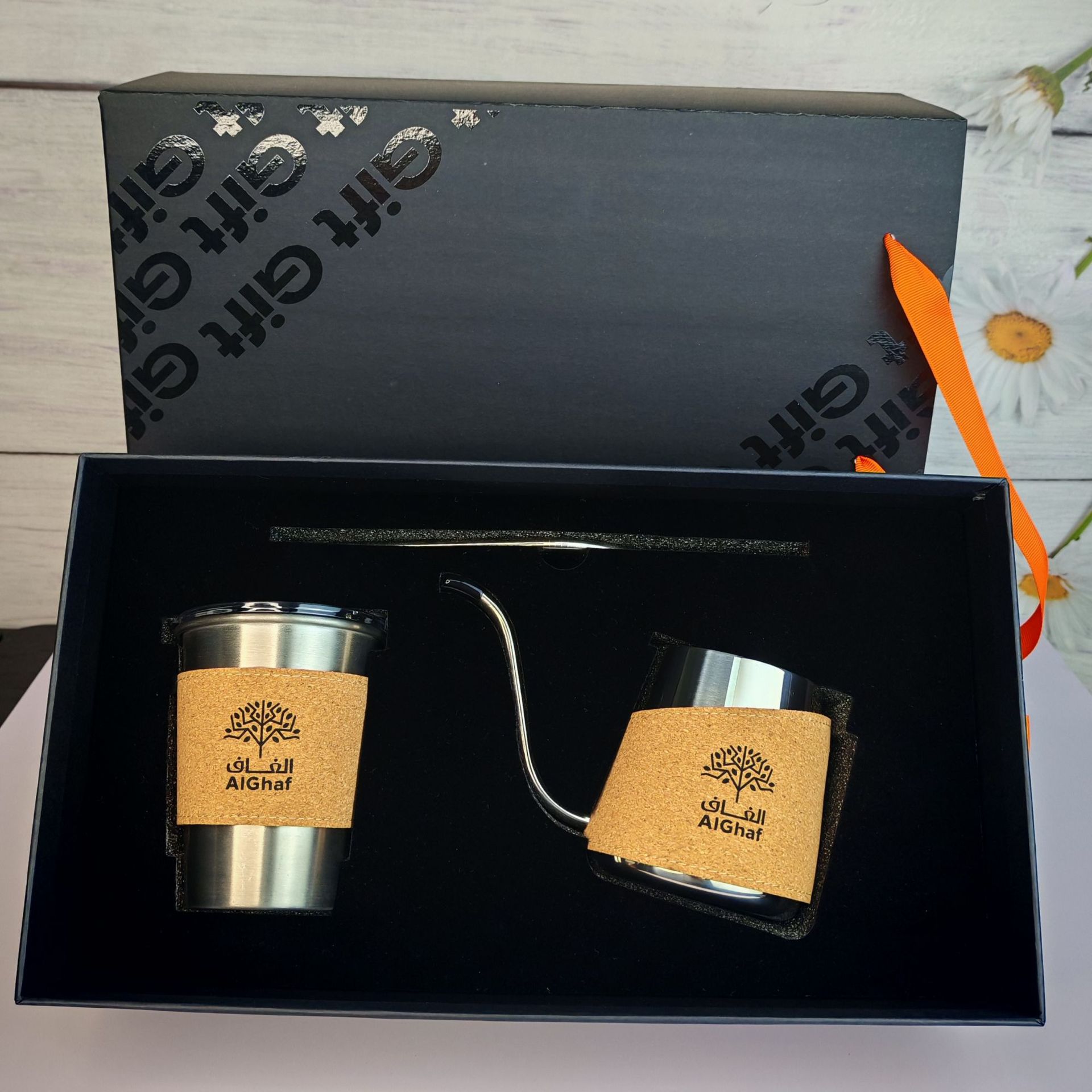 Máquina de molino de frijoles de alta calidad cajas de regalo de cafetera de café, eventos comerciales, tazas de café para clientes.