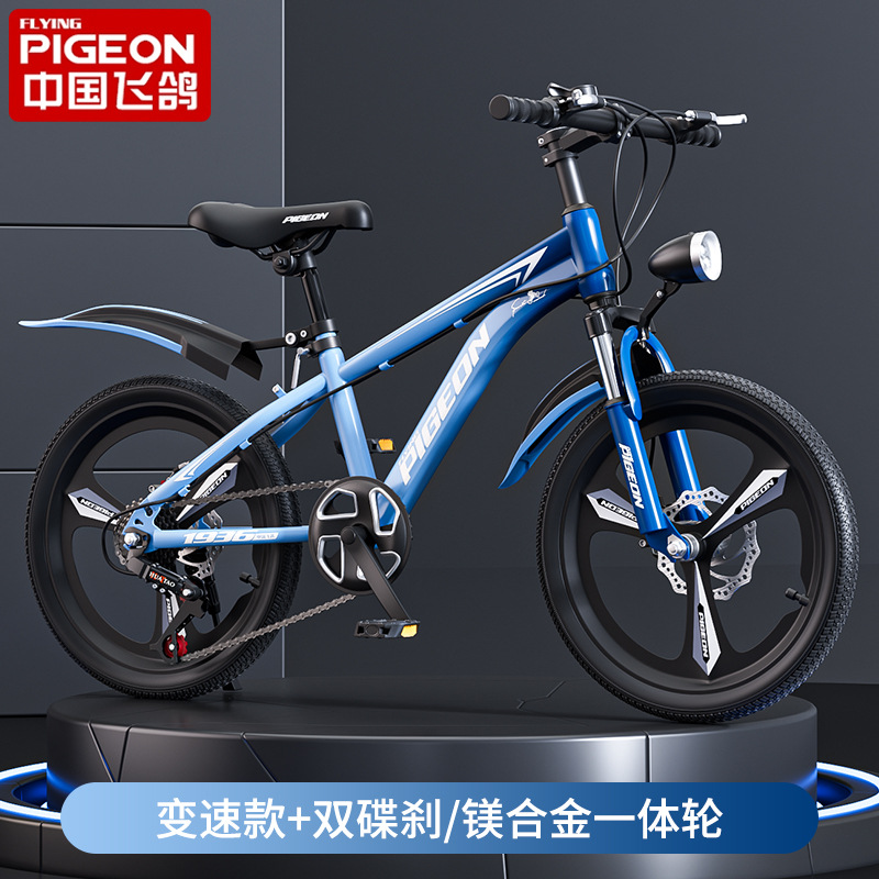 Gradient blue + variable speed integrated wheel + shock absorption + gift package