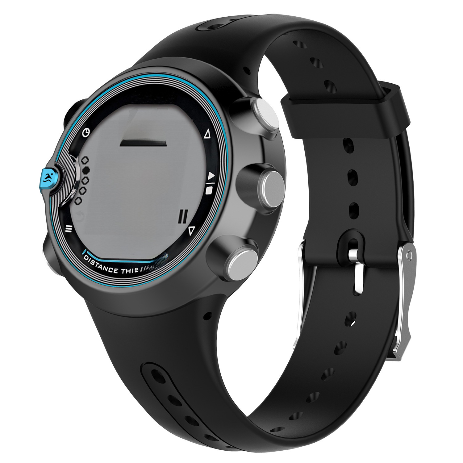 適用佳明Garmin Swim Watch錶帶 Swim Watch智能手錶硅膠錶帶腕帶