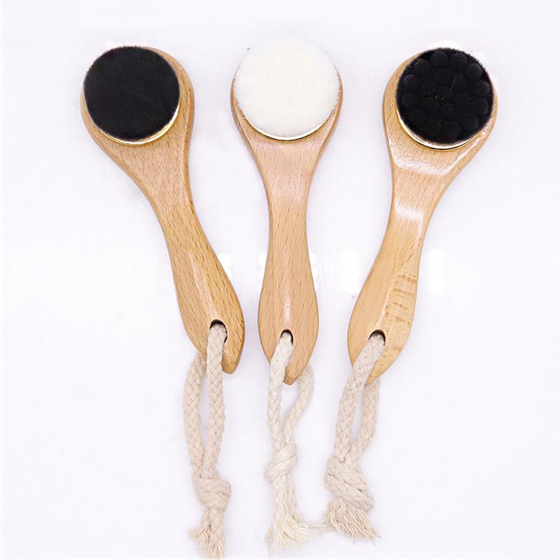 Cleansing Brush Comma Face Wash Brush Beech Flat Fiber Hair Personal Care Cleans Pores Soft Brush Mini Ladies Cleansing Brush Comma Face Wash Brush Beech Flat Fiber Hair Personal Care Cleans Pores Soft Brush Mini Ladies