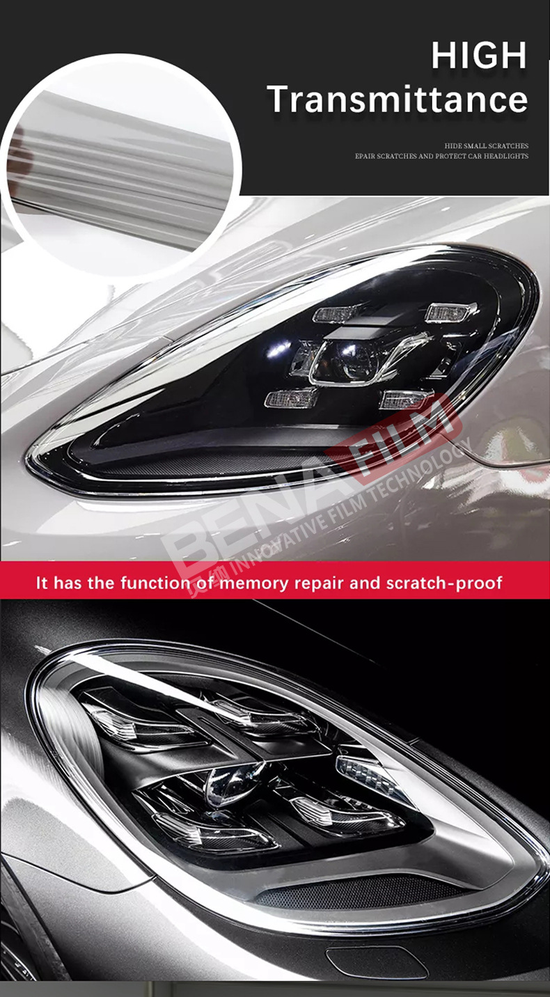 Factory Wholesale Car Color Changing Film Color Changing Sticker Tail Light Control Film Smoked Black Frosted Matte Pvc Headlight Film
