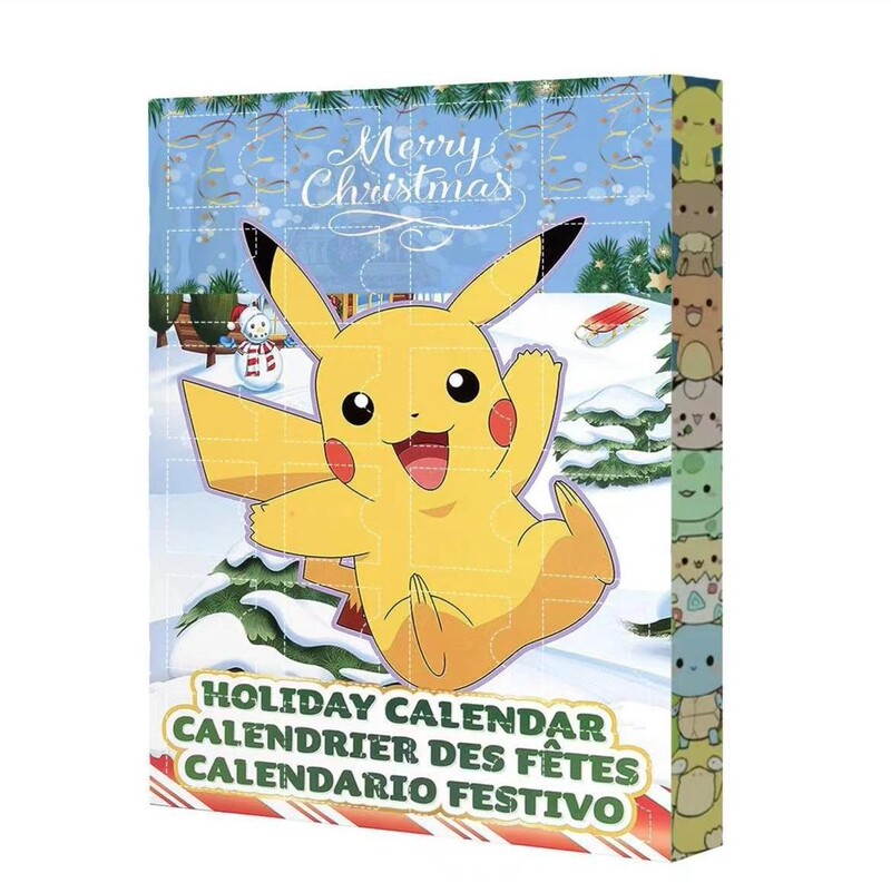 2025年 ポケットモンスター クリスマスアドベントカレンダーボックス ポケモン クリスマス ブラインドボックス 24個入り|undefined