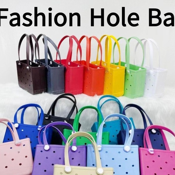 in stock Cave Beach Storage Bag Handbag Printed EVA Outdoor Basket Pet Bag Amazon Cross-border Europe and America