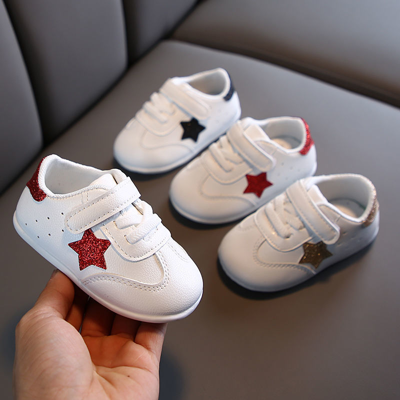 Baby shoes male 0-1-3 years old soft-sol...