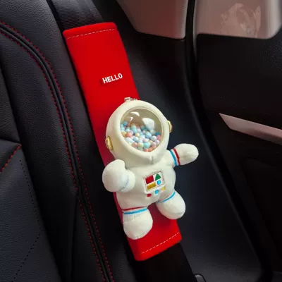 Seat Belt Decoration Car Shoulder — Seat belt shoulder pad - astronaut-red-velvet-shoulder-pads