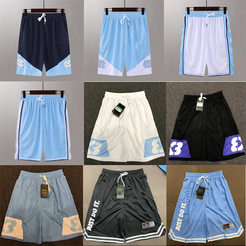 American Fashion Brand Hook Basketball Shorts Double-Layer Large Mesh Knee Breathable Quick-Dry Sports Training Pants for Men and Women