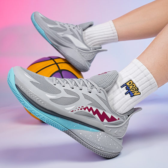 Sonic 12 cushioning breathable men's and women's basketball shoes youth outdoor professional actual combat running sneaker