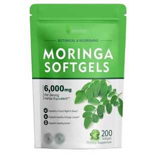 Moringa Capsu 200 Softgels Moringa Supplement Replenish Body Energy