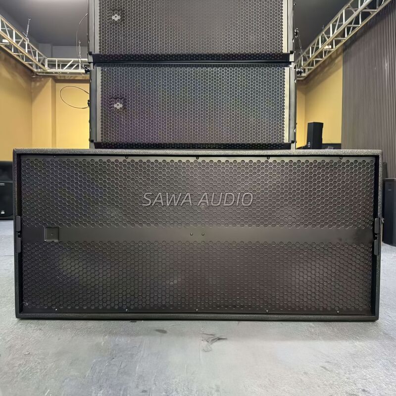 Double 18-inch loud pressure subwoofer strong shock outdoor stage concert professional linear array audio Double 18-inch loud pressure subwoofer strong shock outdoor stage concert professional linear array audio