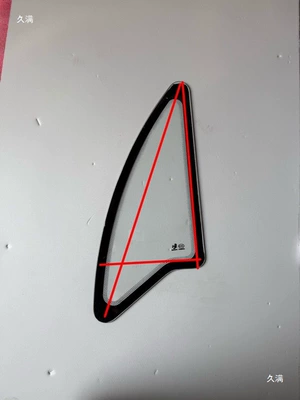 Electric Tricycle automobile glass