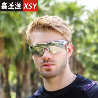 8310新款骑行墨镜女款户外运动眼镜防紫外线男士欧美太阳镜批发