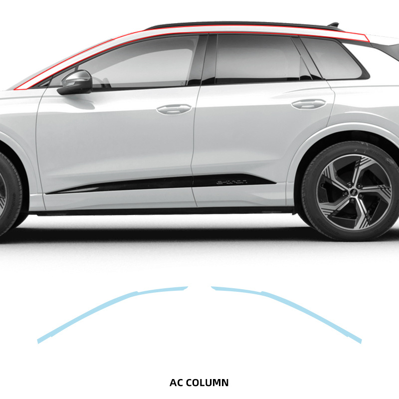 Audi Q4 e-tron máquina especial para cortar TPU invisibles ropa de automóvil película transparente para todo el automóvil pintura película protectora pre-corte