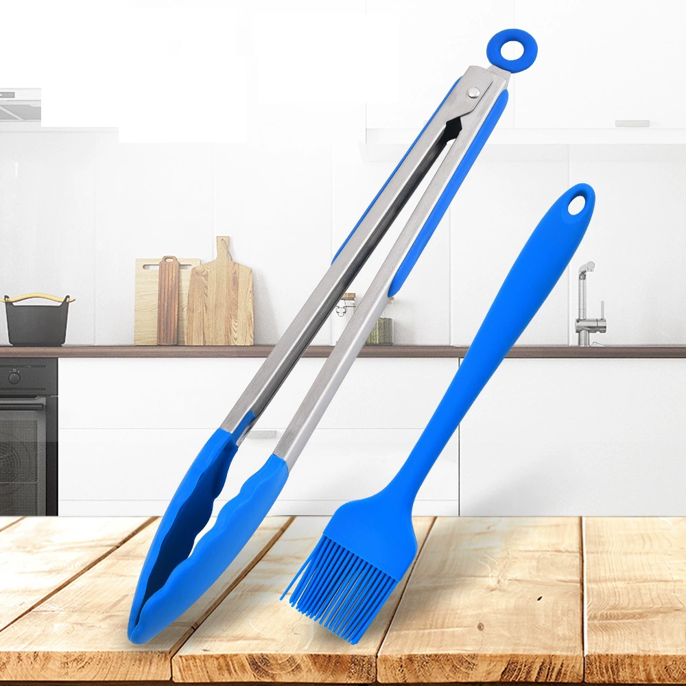 В наличии 12-дюймовая пищевая щетка масляная щетка костюм инструмент для барбекю