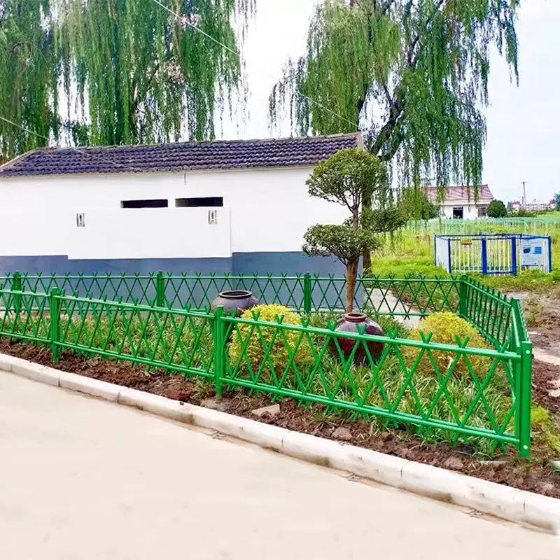 仿竹护栏不锈钢花园景区庭院栅栏新农村防竹篱笆竹节围栏防攀爬