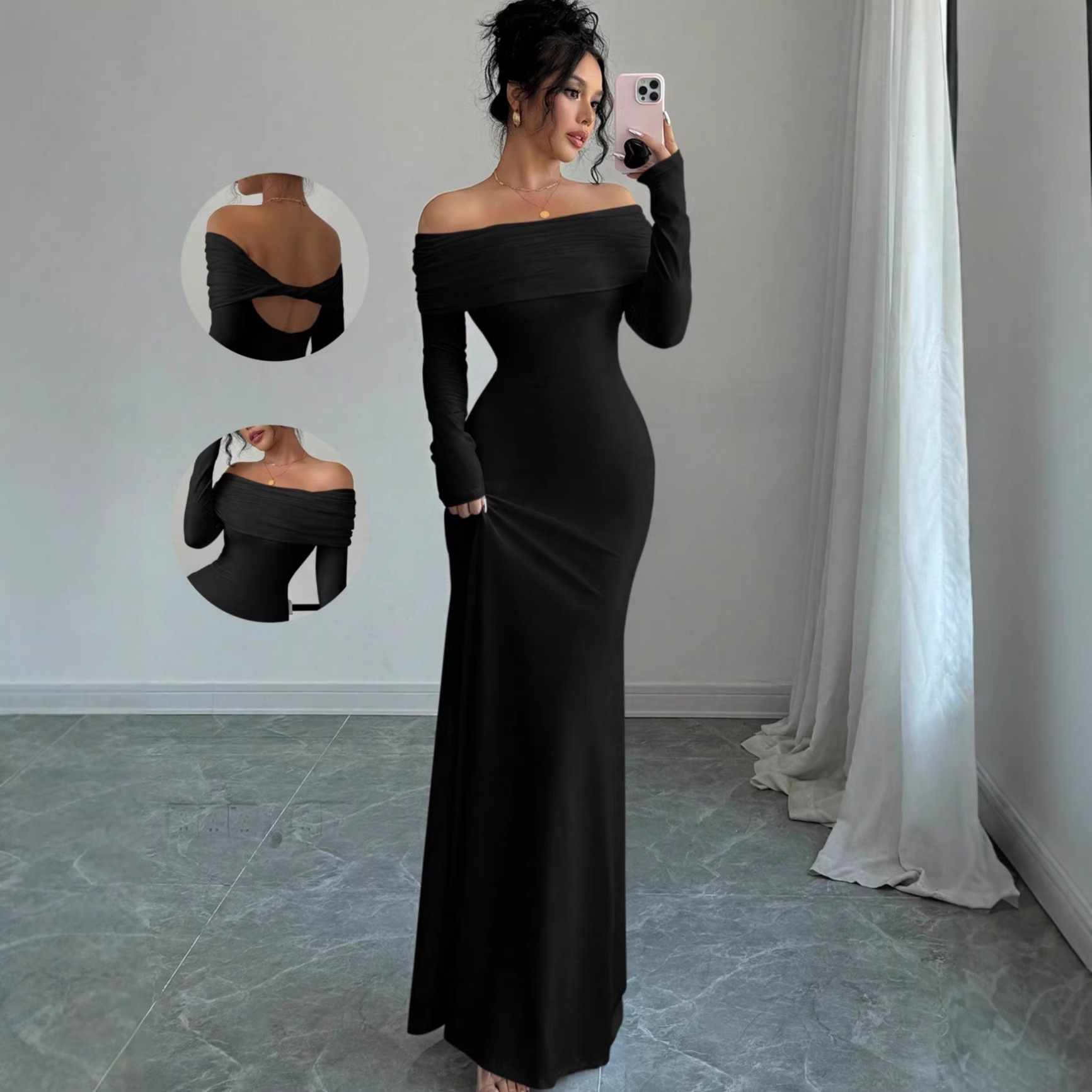 2026 New Cross-Border Women's Fashion Spring Evening Dresses, Carefully Selected Dresses, Summer Long Dresses