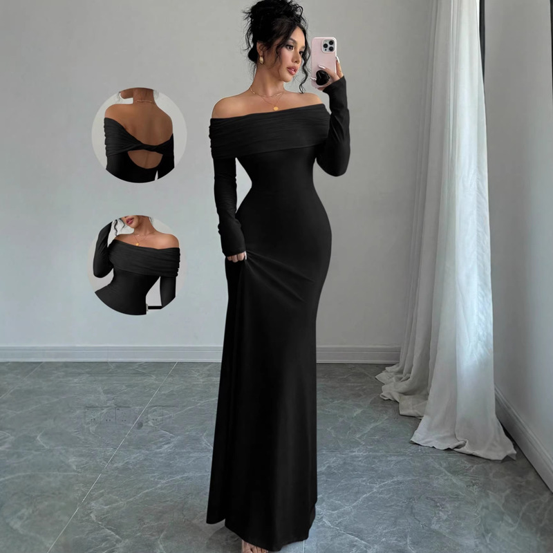 2026 New Cross-Border Women's Fashion Spring Evening Dresses, Carefully Selected Dresses, Summer Long Dresses