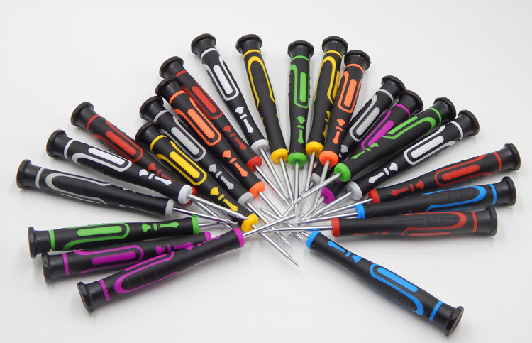 小螺丝刀6件套装眼镜钟表维修手机螺丝刀电讯批改锥起子组套