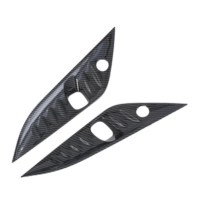 Applicable to 24 Toyota Erfa rearview mirror fuel tank cap Wilfa 40 series front fog lamp cover body sticker modification parts (Other Automotive Exterior Supplies) - front-fog-lampshade-electroplating