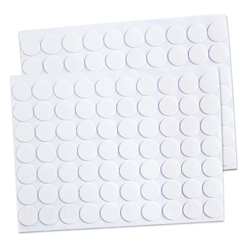 Pegamento acrílico de doble cara, dispensador redondo, nano adhesivo, pegamento sin trazas, pegamento para puntos para globos, cinta transparente al por mayor