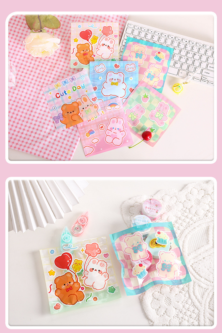 Cartoon Pattern Fashion Cartoon Composite Material Food Packaging Bag 1 Piece