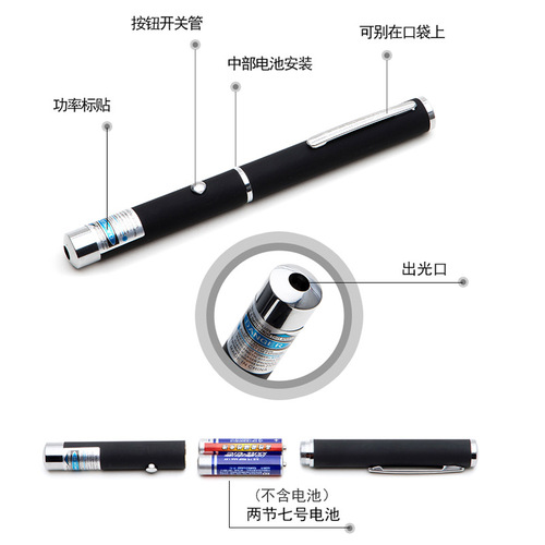 Anti-blue light glasses test pen for testing anti-blue light lenses Test lamp pen light pointer pen Money detector pen wholesale