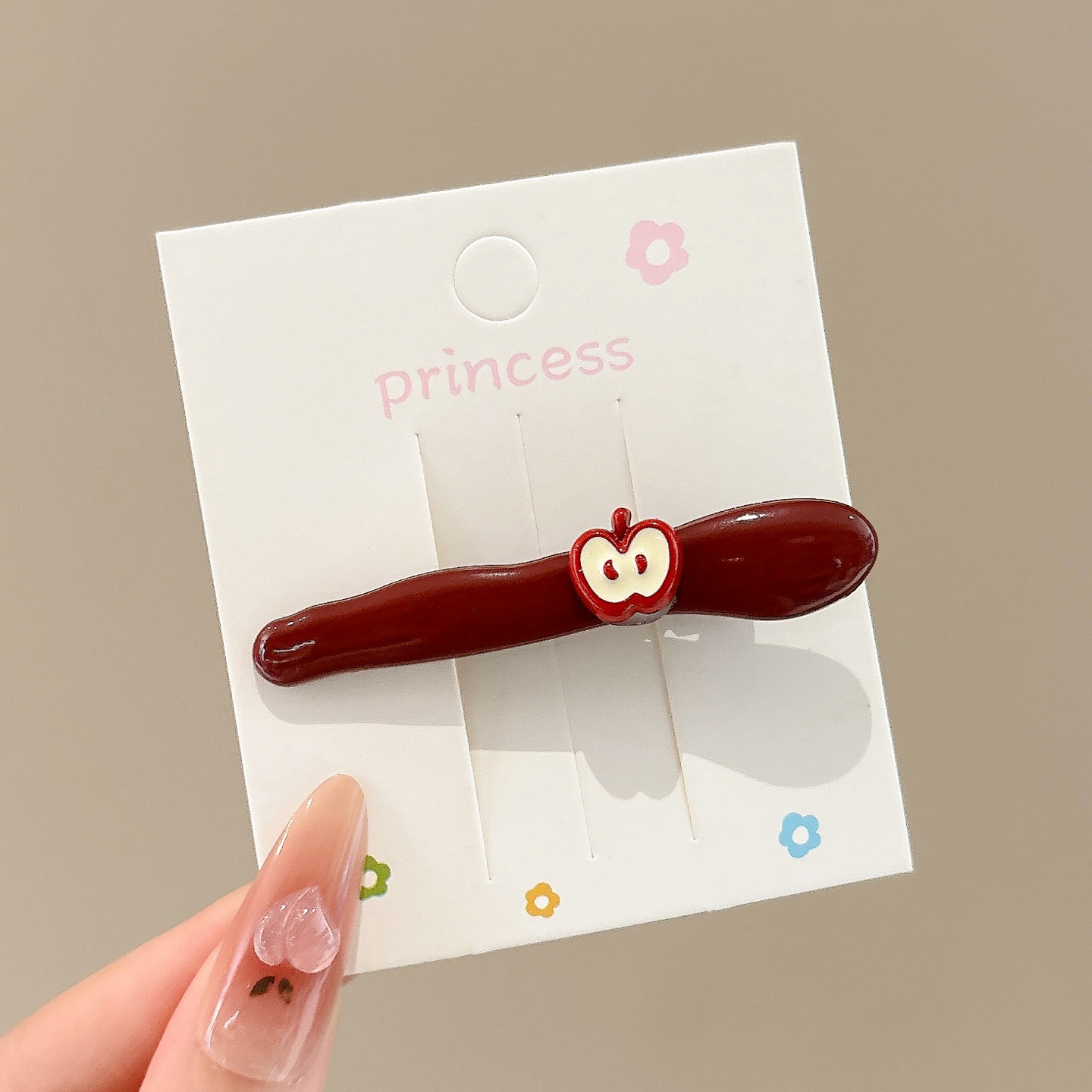 1#사과 반개/싱글 - 약 6cm