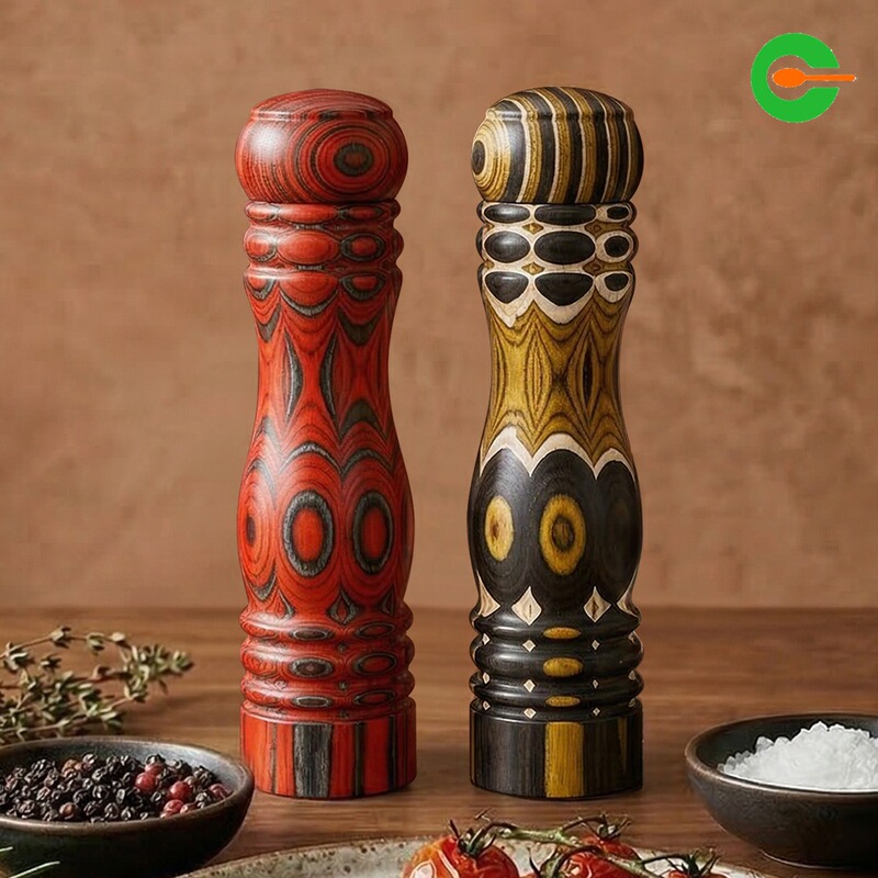 Amazon's Best-Selling Wooden Spice Grinder, Pepper Mill, Manual Pepper Grinder, Multi-Purpose Seasoning Bottle, Kitchen Tool Amazon's Best-Selling Wooden Spice Grinder, Pepper Mill, Manual Pepper Grinder, Multi-Purpose Seasoning Bottle, Kitchen Tool
