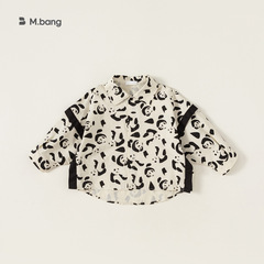 babycity outerwear children's clothing boys' shirt cotton panda personalized children's shirt long sleeve CY83025