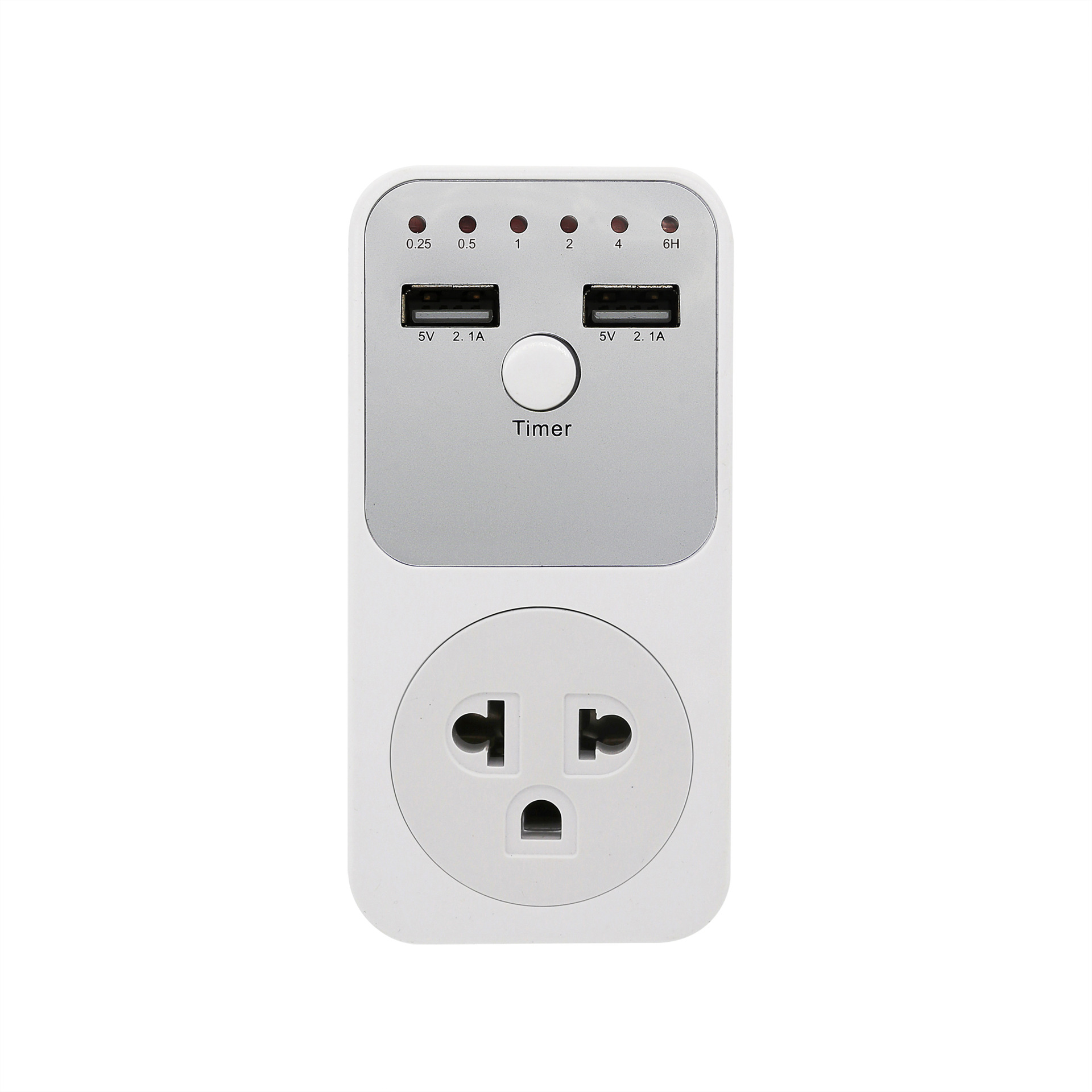 泰式双控USB定时器插座 智能时间控制器插座 厨房多功能保护插座