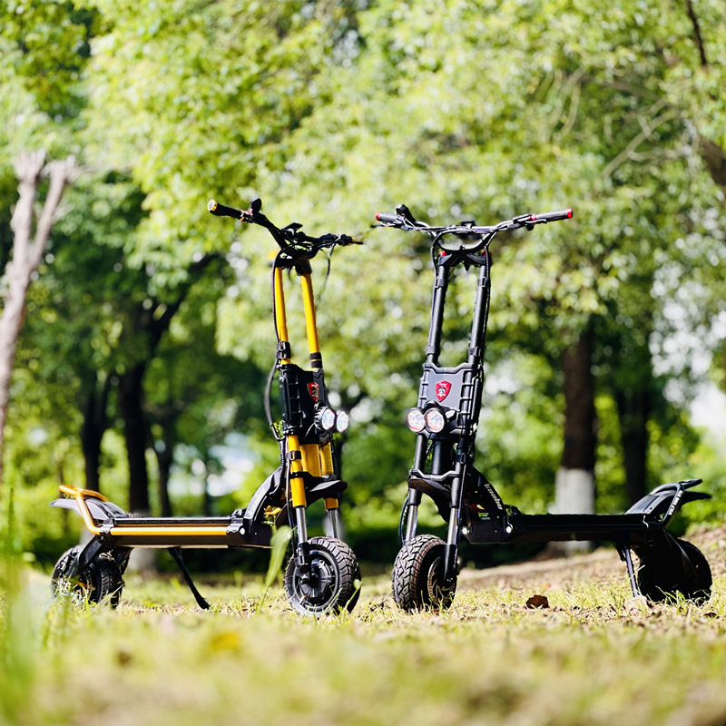 Acciones de la UE KAABO Wolf King GTR 72V 35Ah 2000W * 2 doble motor de freno hidráulico cristal de película