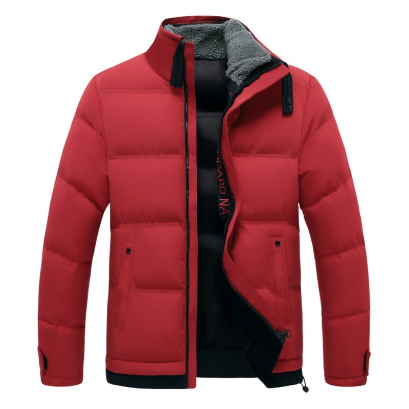 Chaqueta acolchada de algodón para hombres 2021 Nueva chaqueta acolchada de algodón engrosada juvenil casual talla grande transfronteriza ropa para hombres al por mayor