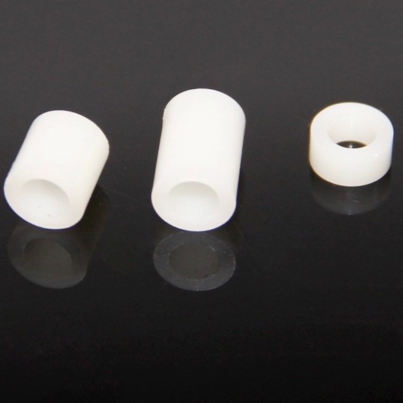7X4.2X7MM ABS直通柱 塑料间隔柱圆形空心支柱PC板绝缘支撑垫高柱