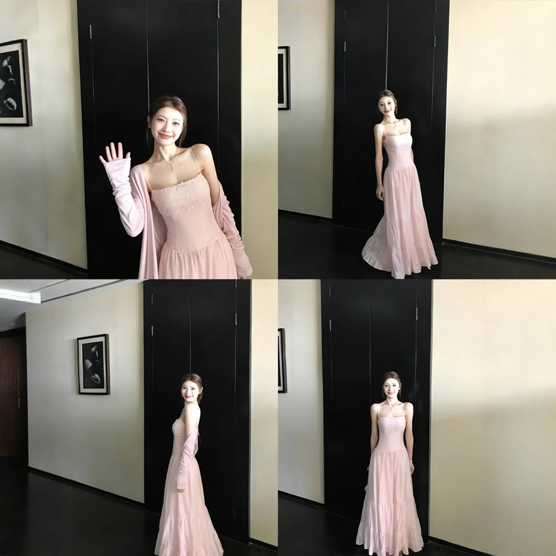 Skk Store Tuileries Garden Summer Refreshing First Love Fairy Dress Slim Fit Strap Dress Cake Dress Skk Store Tuileries Garden Summer Refreshing First Love Fairy Dress Slim Fit Strap Dress Cake Dress