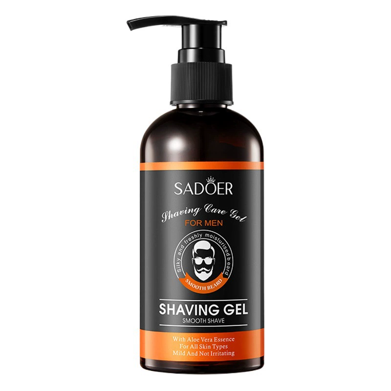 Английский мужской Гель для бритья 210 мл SADOER смягчение бороды трансграничная Внешняя торговля Оптовая торговля