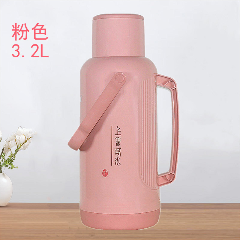 魔法瓶家庭用大容量魔法瓶魔法瓶革学生寮普通大型茶瓶プラスチックシェル|undefined