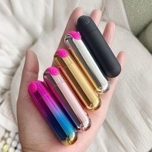 10频迷你USB充电子弹头震动棒震动器跳蛋女用自慰 成人情趣性用品