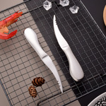 厨房工具不锈钢家用剥虾小创意去虾线器剖虾刀产品虾线刀小型