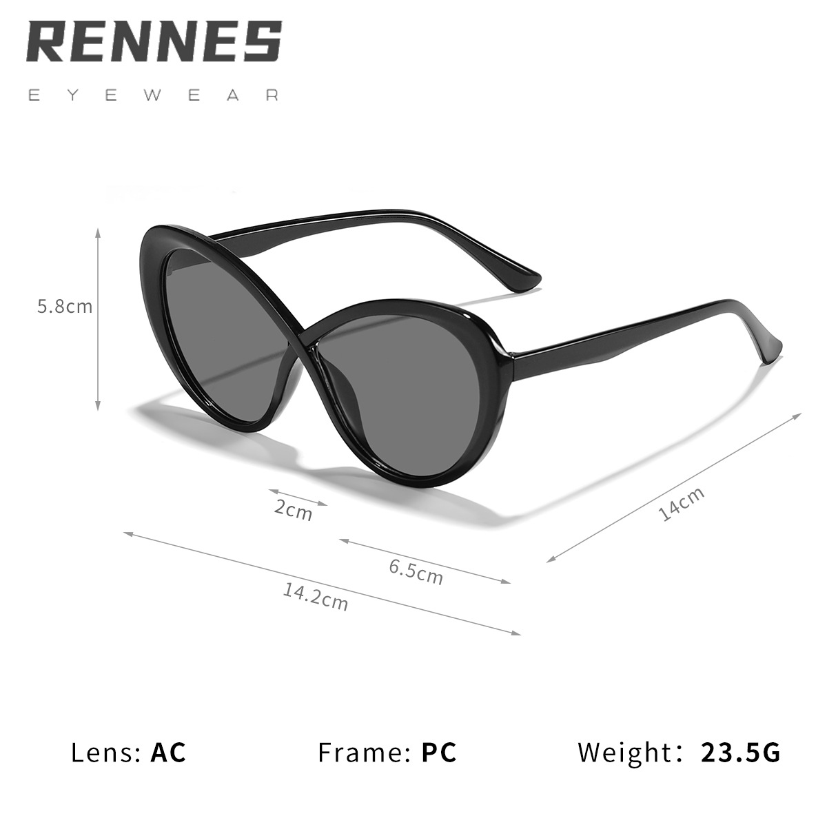 Nuevo marco ovalado cruzado transfronterizo, gafas anti-luz azul de color en contraste, celebridades de Internet, el mismo modelo, pequeñas gafas de sol para exteriores