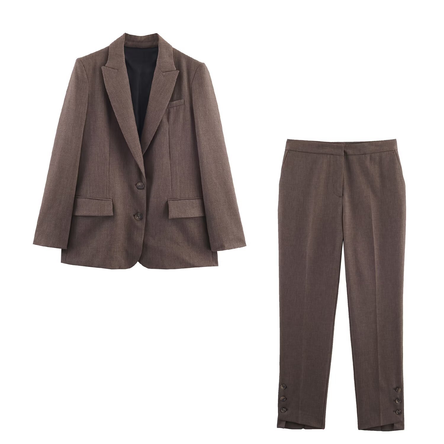 2025 New Autum Fashion Back Button Suit Jacket 8922542 Trouser Button Pants 8924542