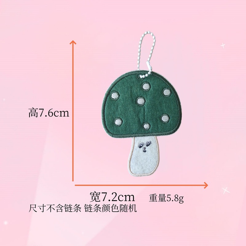 Nayang 韓国のかわいい刺繍漫画 DIY パーソナライズされたバッグアクセサリーペンダントスーツケースタグ布ステッカーキーホルダー|undefined