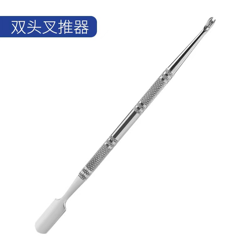 Acero inoxidable espejo luz doble cabeza doble propósito acero empuje clavo muerto piel