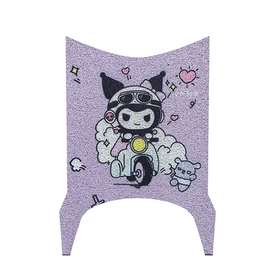 Mat Cartoon Electric Scooter Waterproof – Electric vehicle foot mat - kuromi-yadi-mulan