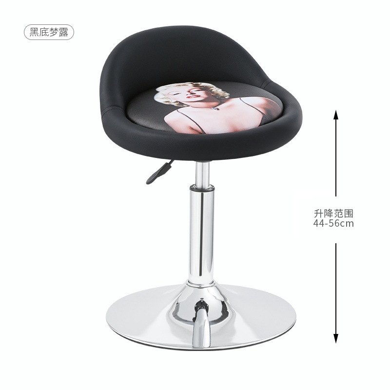 Fábrica directa silla de bar silla de bar elevación silla giratoria silla de respaldo silla casera alta silla de cajero image 25