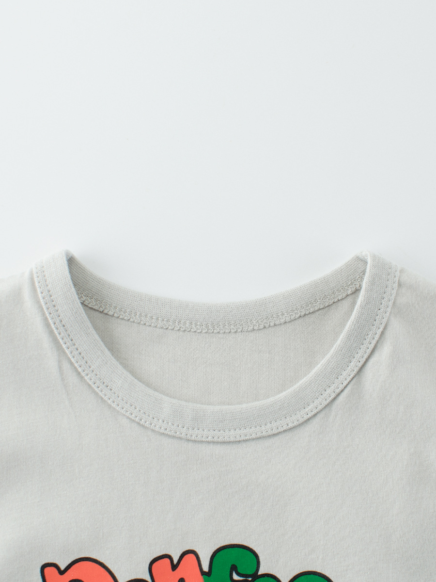 27kids Ropa Infantil Estilo Coreano, Nuevos Productos de Verano 2026, Camiseta de Manga Corta con Dibujos Animados, Ropa para Bebé Niño, Venta al Por Mayor, Dropshipping image 3