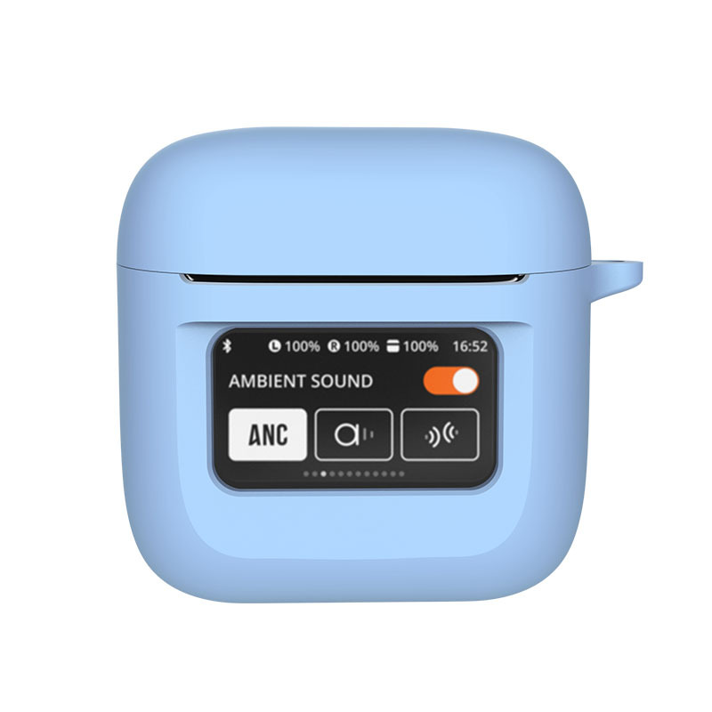 Adecuado para JBL Tour Pro2 auriculares Bluetooth funda protectora de silicona auriculares de carcasa suave de dibujos animados funda protectora creativa